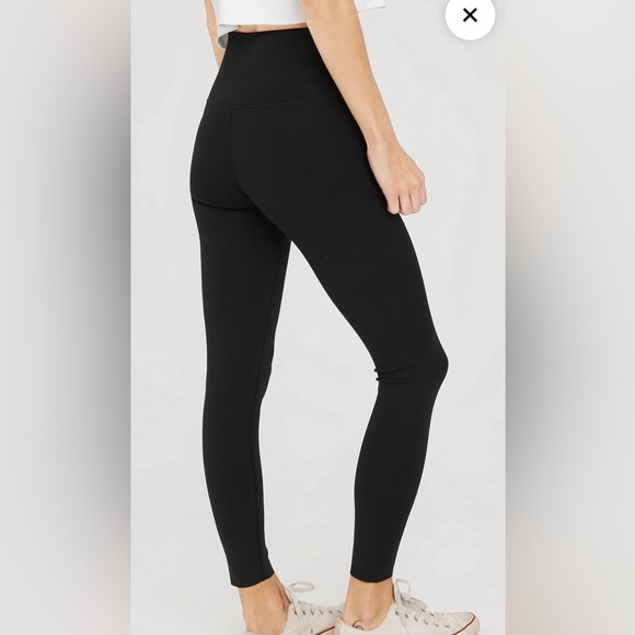 Aerie Offline Goals Leggings 7/8 black size Medium - Picture 4 of 4